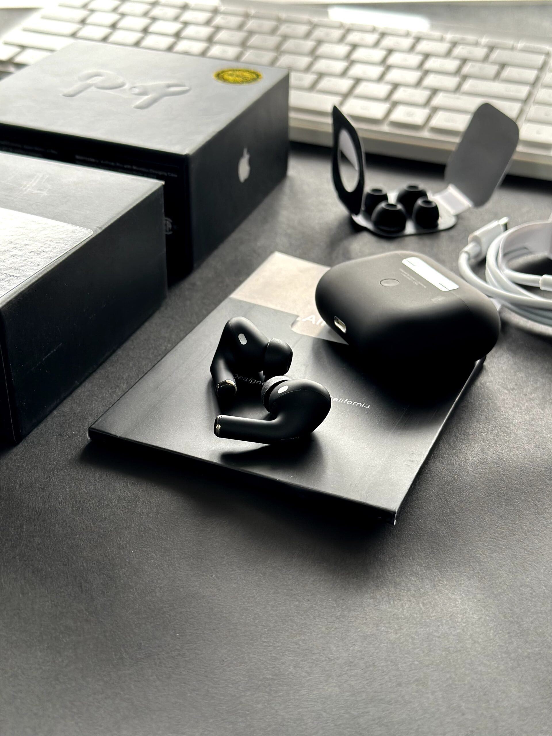 Airpods Pro 2 Matte Black - Image 4