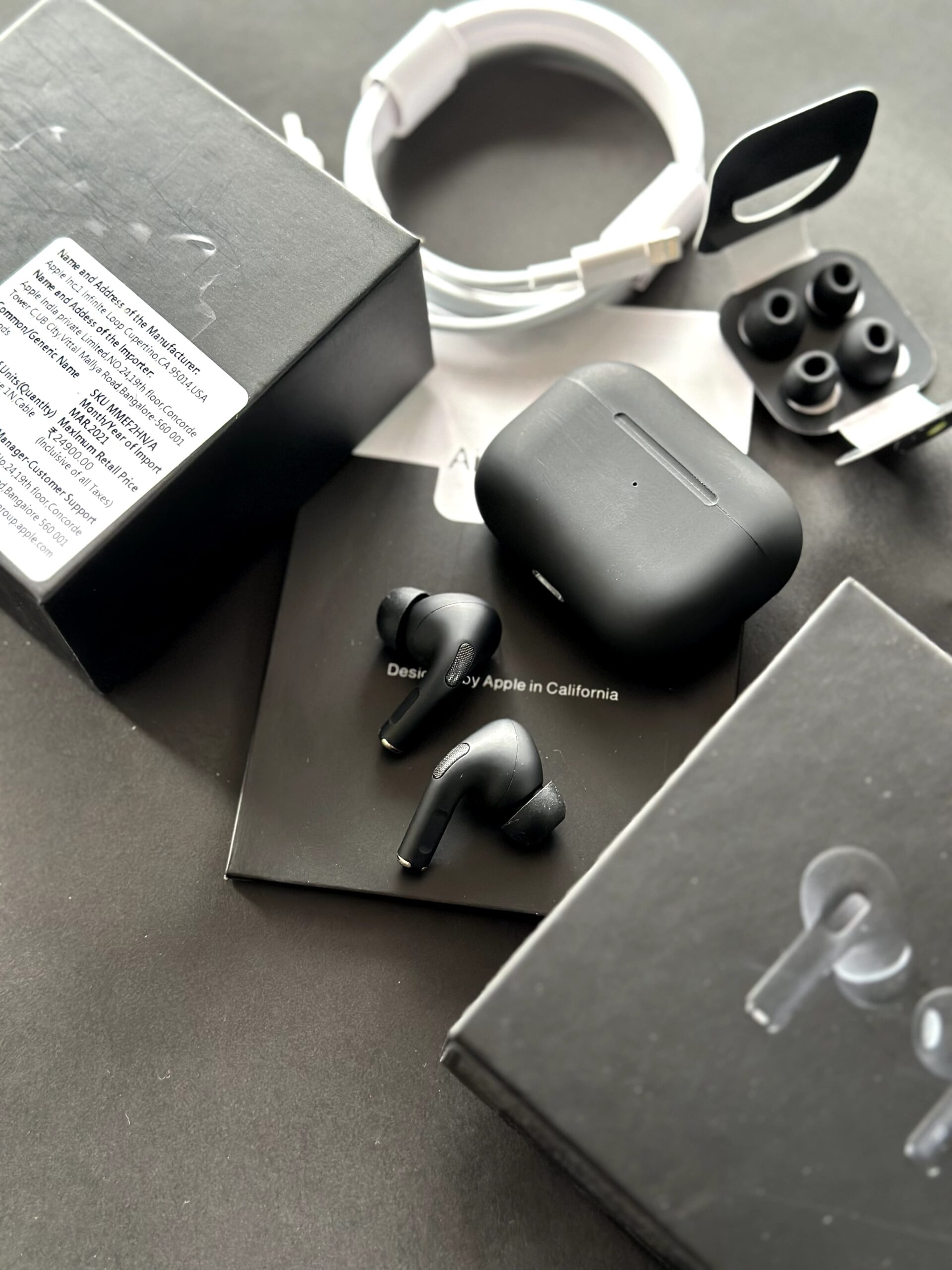 Airpods Pro 2 Matte Black - Image 3